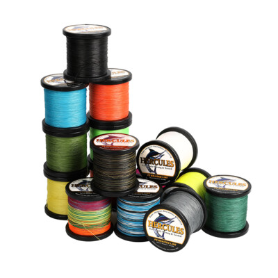 150 lb test braided fishing line HERCULES Strong 150 lb Test Abrasion Resistant PE Braided Fishing Line 8  Strands