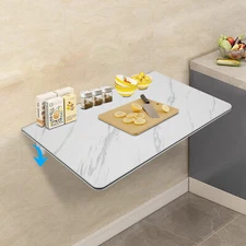 Folding Wall Desk Wall-mounted Foldable Table Wall Mounted Laptop Table Desk