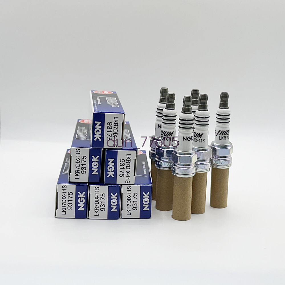 6PCS NGK 93175 Iridium IX Spark Plugs  for Chrysler/ Dodge/ Honda/ Jeep/ Kia/