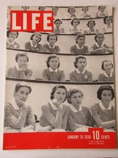 Life Magazine January 31, 1938 Student Nurses at NY's Roosevelt Hospital