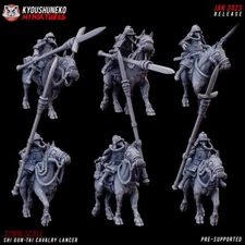 Shi Gun-Tai Cavalry Lancers - Wargames - 9th age - old world