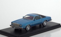 Chevrolet Malibu 1974 2 TüRen Blau Metall Neo 47186 1/43 Resin Modell
