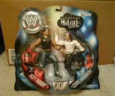WWE 2002 FIGURE RINGSIDE RIVALS FATAL SHOWDOWN JEFF HARDY VS EDDIE GUERRERO RARE
