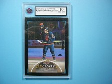 2021/22 UPPER DECK UD CANVAS NHL HOCKEY CARD #C151 CONNOR MCDAVID KSA 10 GEM MT