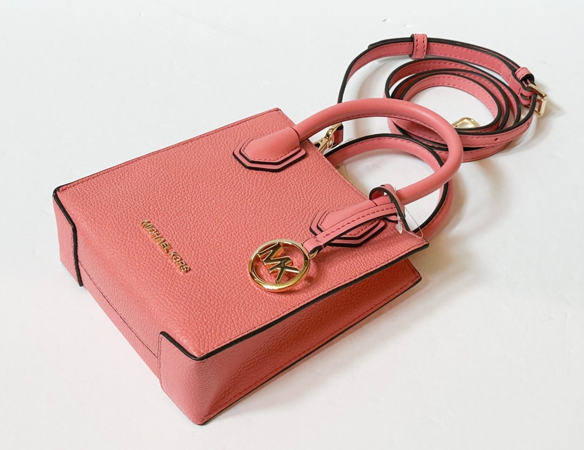 MICHAEL KORS MERCER XS NS SHOPPER SHOULDER CROSSBODY BAG TEA
