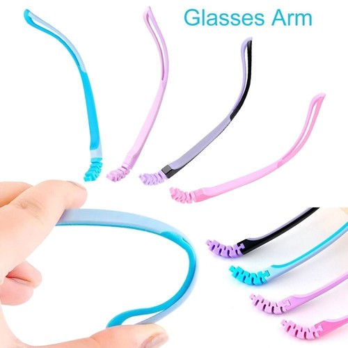 Snap-on Glasses Arm Silicone Eyewear Accessories Spectacle Frame for Children