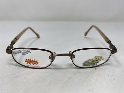 SpongeBob SquarePants Coral Reef BRN 43-18-125 Brown Eyeglasses Frame XE09