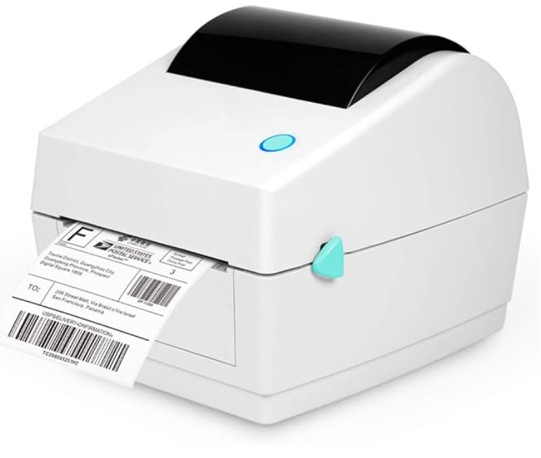 High-Speed 4x6 Shipping Label Barcode Printer for Windows 7 & Up
