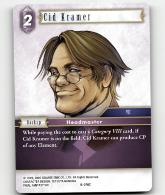 Final Fantasy Cid Kramer Resurgence of Power Common | eBay