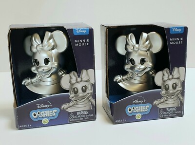 Woolworths Disney Ooshies Large 2 Silver Minnie Ooshies 2020 Packed