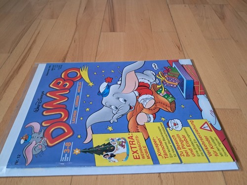 1992 Walt Disney's Dumbo No.12 with Craft Sheet Christmas Mobile - Excellent Z0 - Picture 5 of 5