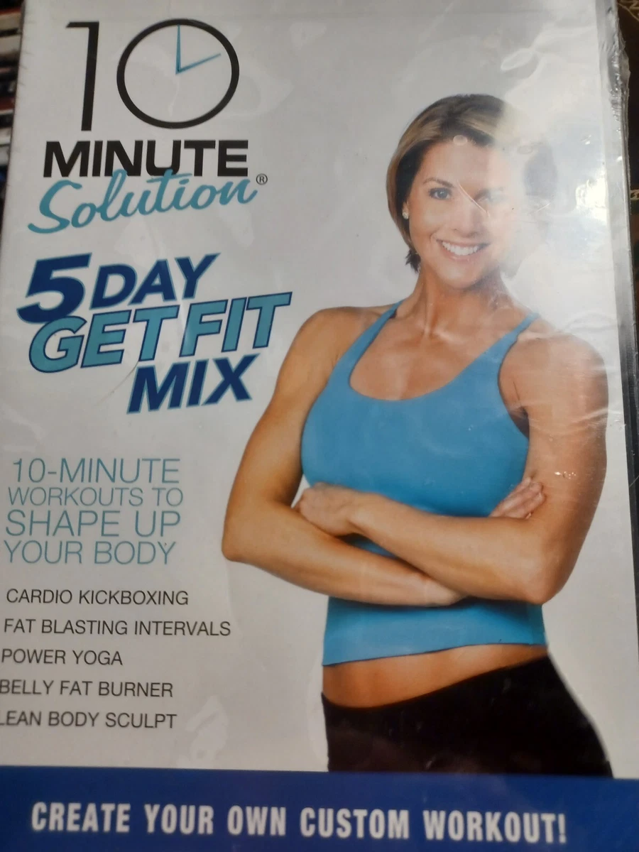 10 Minute Solution: 5 Day Get Fit Mix - DVD By Amy Bento - BRAND NEW  13131631999