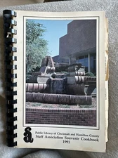 Public Library Of Cincinnati Staff Association Souvenir Cookbook 1991