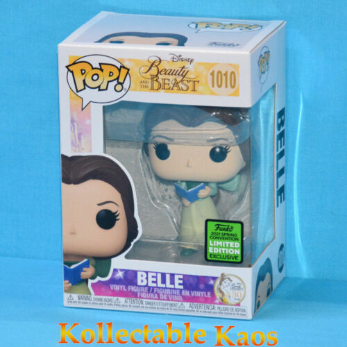 ECCC 2021 - Beauty and the Beast - Belle Green Dress and Book Pop! (RS) #1010 - Afbeelding 1 van 3