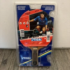 STIGA Designed By Ulf Tickan Carlsson World Chsmpion Vintage Table Tennis Paddle