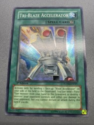 Tri-Blaze Accelerator FOTB-EN041 Super Rare 1st Edition
