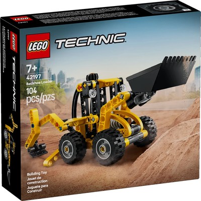 LEGO Technic Backhoe Loader Construction Toy -  Educational Gift Idea - 42197