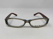 JUICY COUTURE EYEGLASSES FRAME SEE YOU JNJ 46-13-115 BROWN FULL RIM 4352