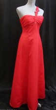 Morgan and Co formal evening homecoming one shoulder prom gown SIZE 7 8 $200