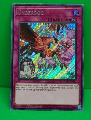Yugioh! Underdog - BLVO-EN092 - Secret Rare - 1st Edition Pack Fresh NM-MINT! | eBay Yugioh! Underdog - BLVO-EN092 - Secret Rare - 1st Edition Pack Fresh NM-MINT! | eBay
