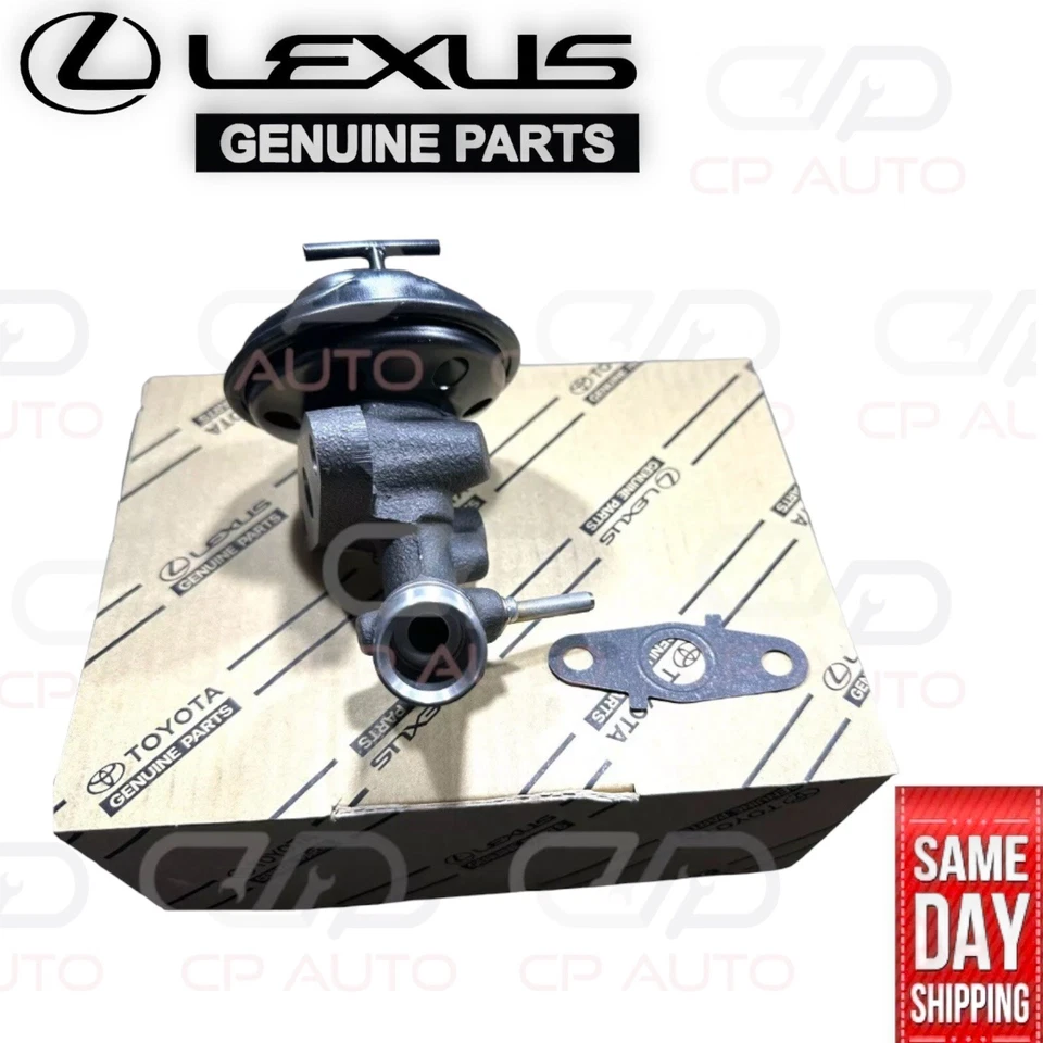 96 - 97 LEXUS LX450 EGR VÁLVULA DE GAS DE ESCAPE CON JUNTA OEM NUEVO Foto 2 de 4