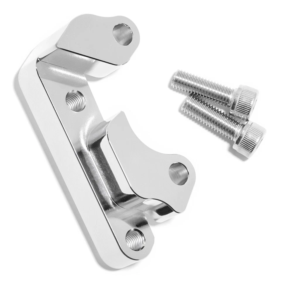 14" Rotor Brake Caliper Extension Bracket for Harley Dyna Fat Bob FXDF 2006-2017 - Image 4 of 4