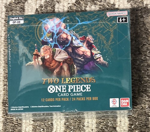 Two Legends Booster Box One Piece TCG New & Sealed OP-08 English | eBay