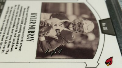 PSA 10 TRUE 1/1 RC KYLER MURRAY 🚨BLACK PRIZM ROOKIE #217 2019