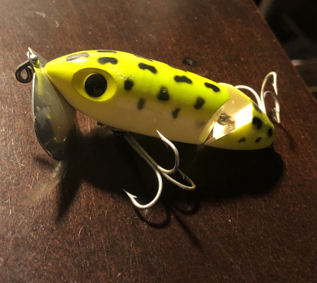 Vintage Fred Arbogast Jointed Jitterbug Fishing Lure | eBay