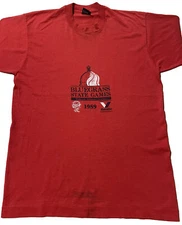 Screen Stars Best Vtg 1989 Single Stitch USA Made Shirt Large Bluegrass Games KY