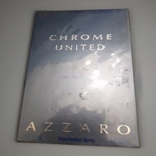 Image of Azzaro Chrome United Eau de Toilette 50ml EDT Spray - Brand New