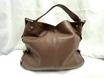 Rebecca Minkoff Brown ''Mini Nikki'' Leather Hobo Bag