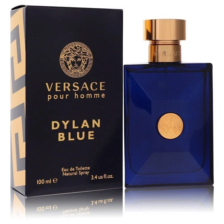 Versace Pour Homme Dylan Blue Cologne By Versace EDT Spray 3.4oz