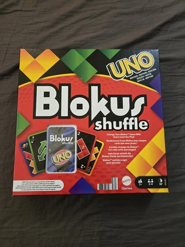 New Blokus Shuffle UNO Edition Strategy Board Game, Family Game 2021