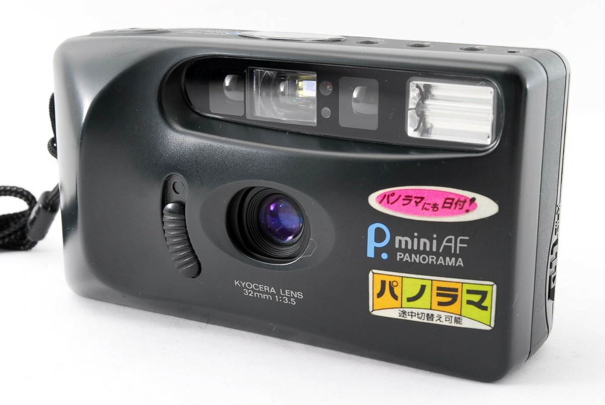Kyocera P mini AF Panorama 35mm Film Camera [Exc+] From