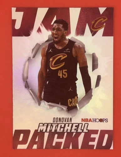 Topps 2026 NBA Hoops Defy Insert Donovan Mitchell Cavaliers JP-6