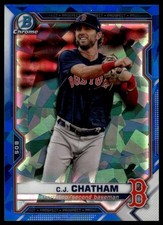 2021 Bowman Sapphire Edition C.J. Chatham #BCP-113