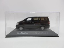 Kyosho 1/43 J Collection Toyota Alphard 1st Gen Mini Car Black