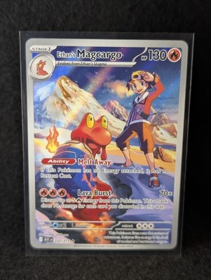 Ethan's Magcargo 222/217 Illustration Rare - Pokémon TCG - Ascended Heroes (NM)