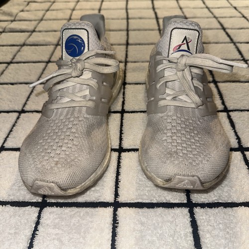 Adidas NASA Limited Edition Ultra Boost 5.0 White Sneaker Size 7 Used RARE