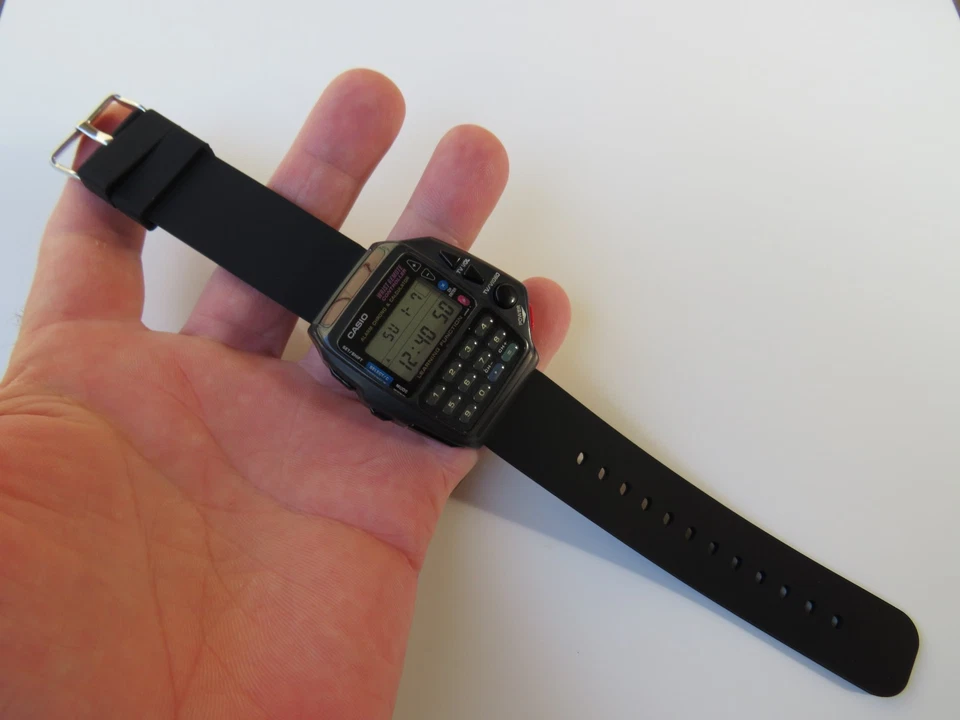 Reloj digital para hombre Casio 1175 CMD-40 de colección con control remoto calculadora Foto 3 de 4