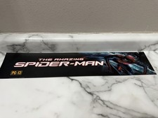 📽 The Amazing Spider-Man Poster 5x25 Double Sided Movie Theater Mylar 2012