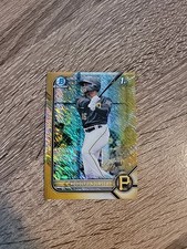 2022 Bowman Chrome 1st Rodolfo Nolasco /50 Gold Shimmer Refractor #BCP-69