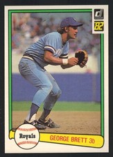 GEORGE BRETT 1982 Donruss #34