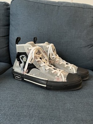 Christian Dior X Sorayama Printed B23 High-Top Sneakers