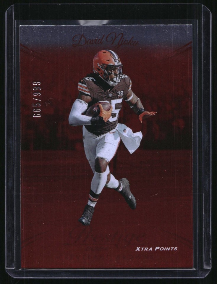 2024 Panini Prestige #70 David Njoku Xtra Points 665/999 Browns