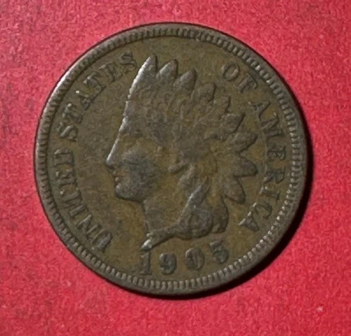 1905 US Indian Head Cent! XF! SHARP! Old US Coin!