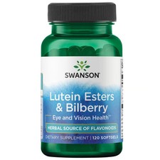 Swanson Lutein Esters and Bilberry 120 Softgels