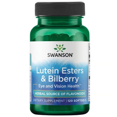 Swanson Lutein Esters and Bilberry 120 Softgels