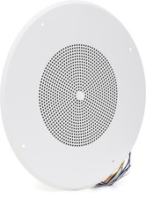 AtlasIED SD72WV 25W 8-inch 25/70V Ceiling Speaker - White